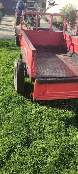 De vânzare motocultor+remorcă