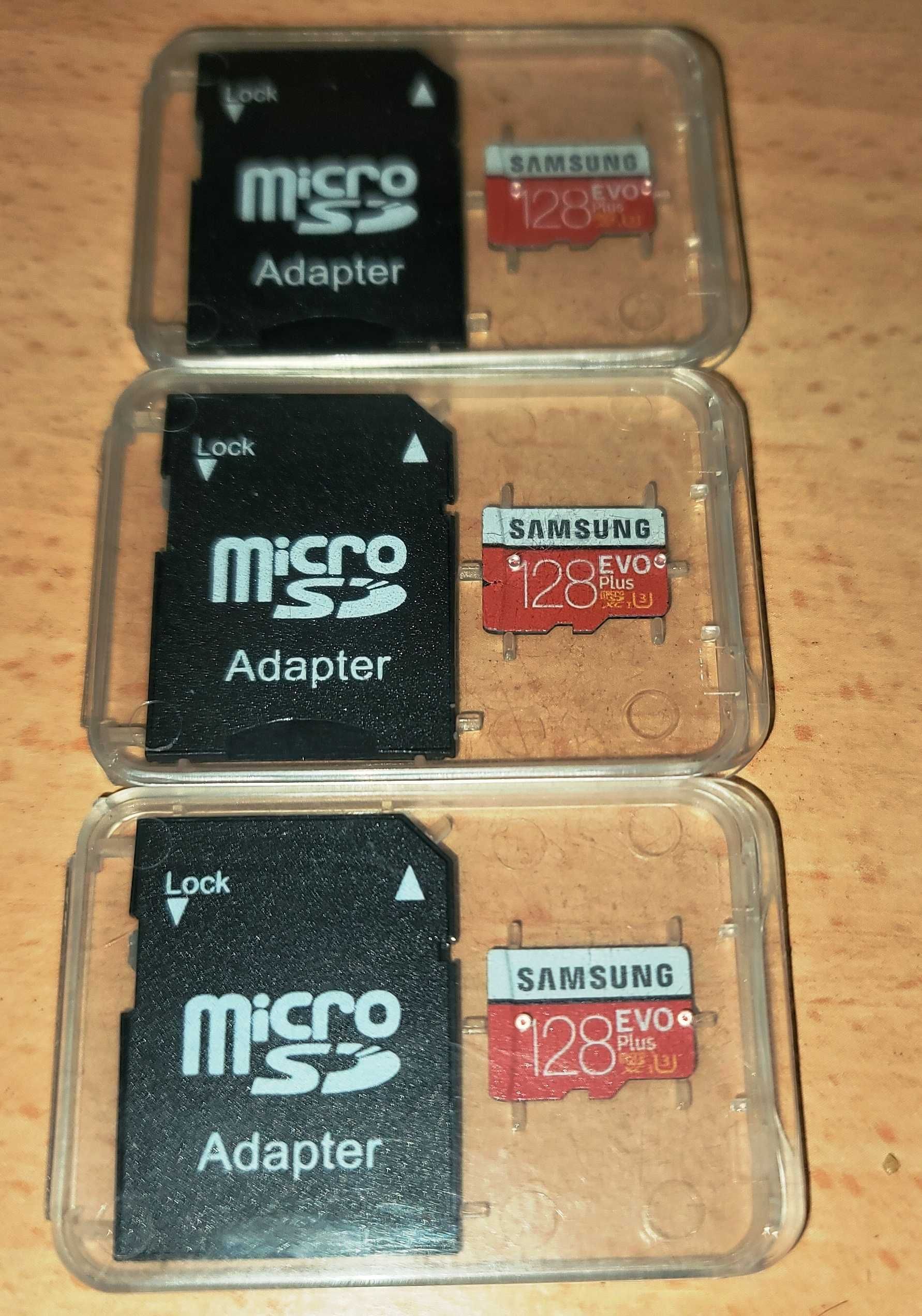 SD мемори/памет/  карта Samsung 128gb
плюс мемори адаптер