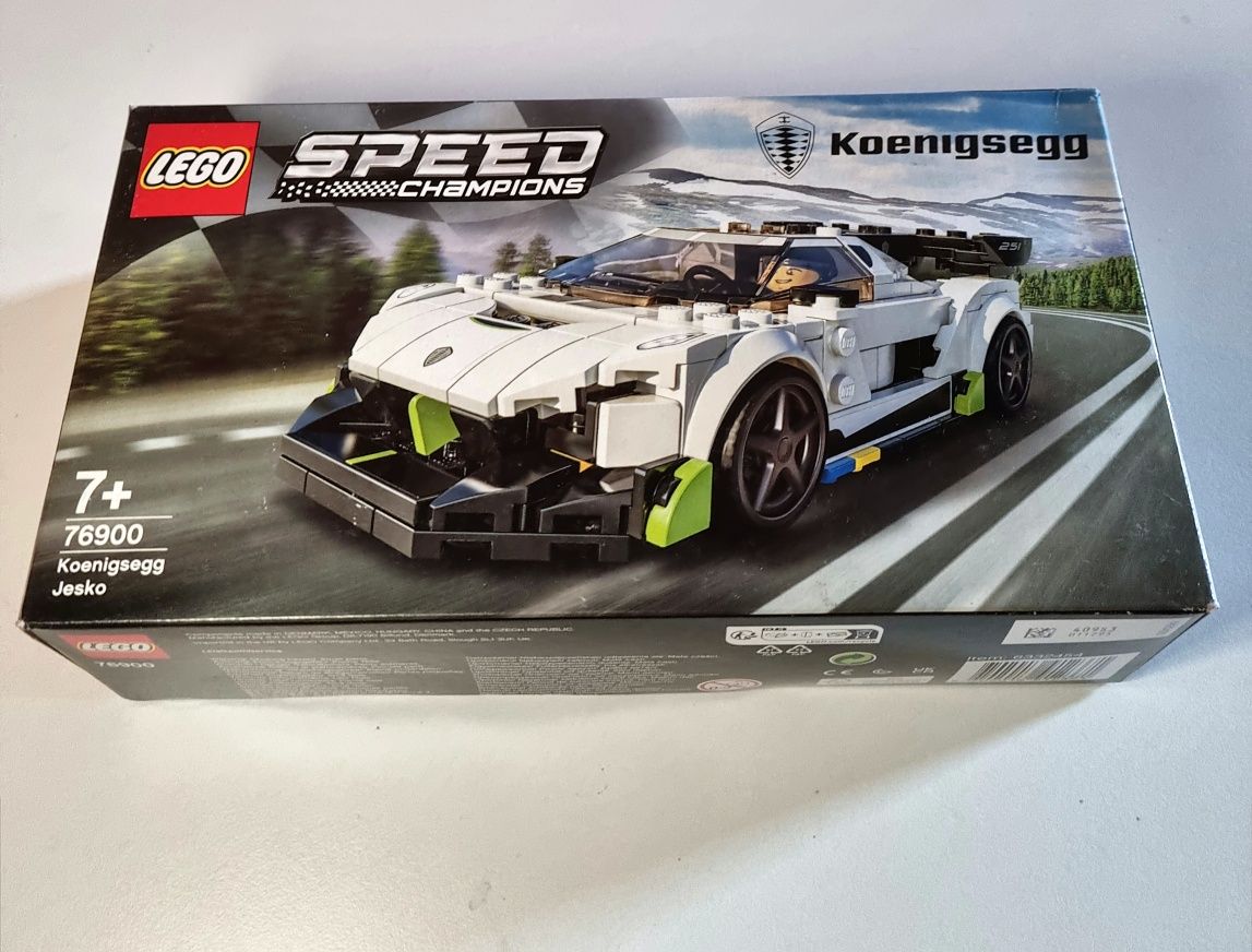 Lego SpeedChampions 76914 Ferrari, 76900 Koenigsegg Jesko-NOI/SIGILATE