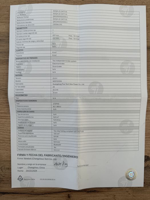 Trotineta electrica Ninebot E2 Plus II