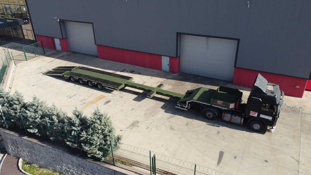 Semiremorca Trailer 4 Axe Extensibil 70 Tone NOU