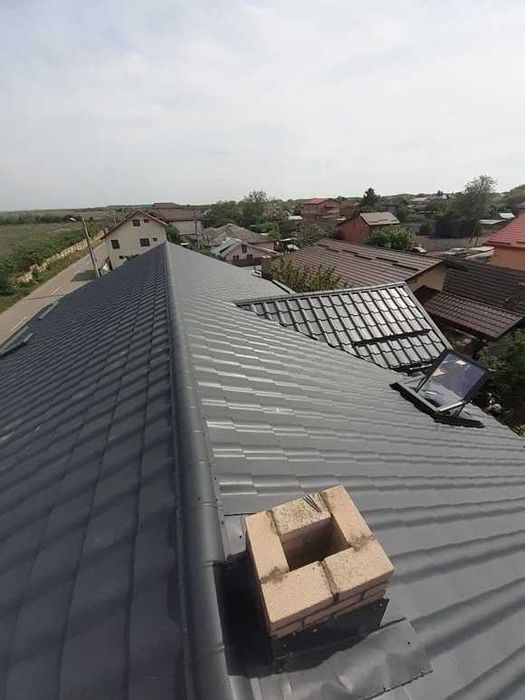 Reparatii acoperisuri, montaj tabla, tigla ceramica, dulgherie