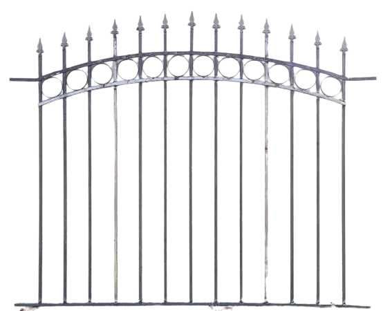 Оградни пана , тип ковано желязо.