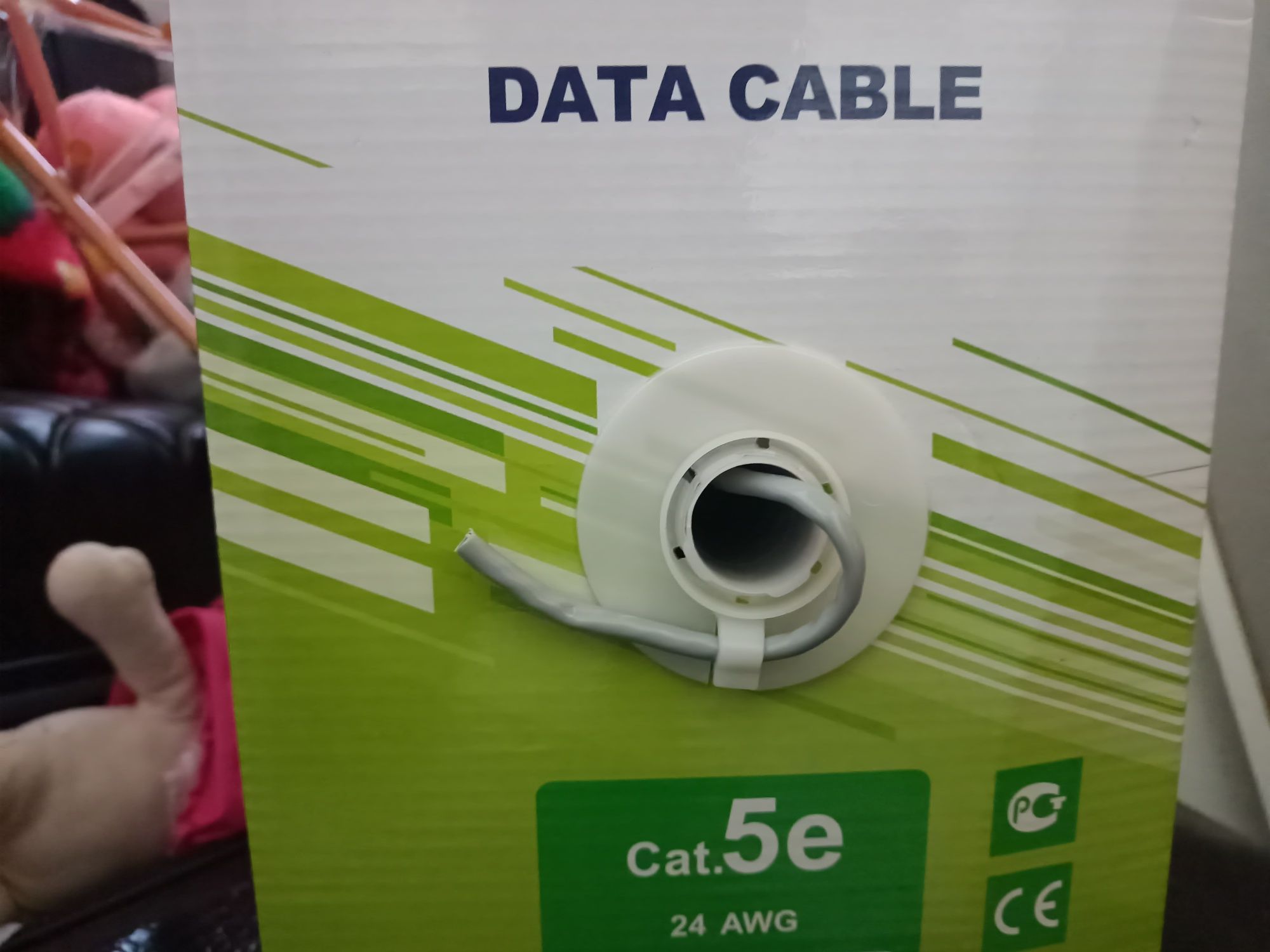 Кабель UTP 5е ( кабель для интернета сеть)