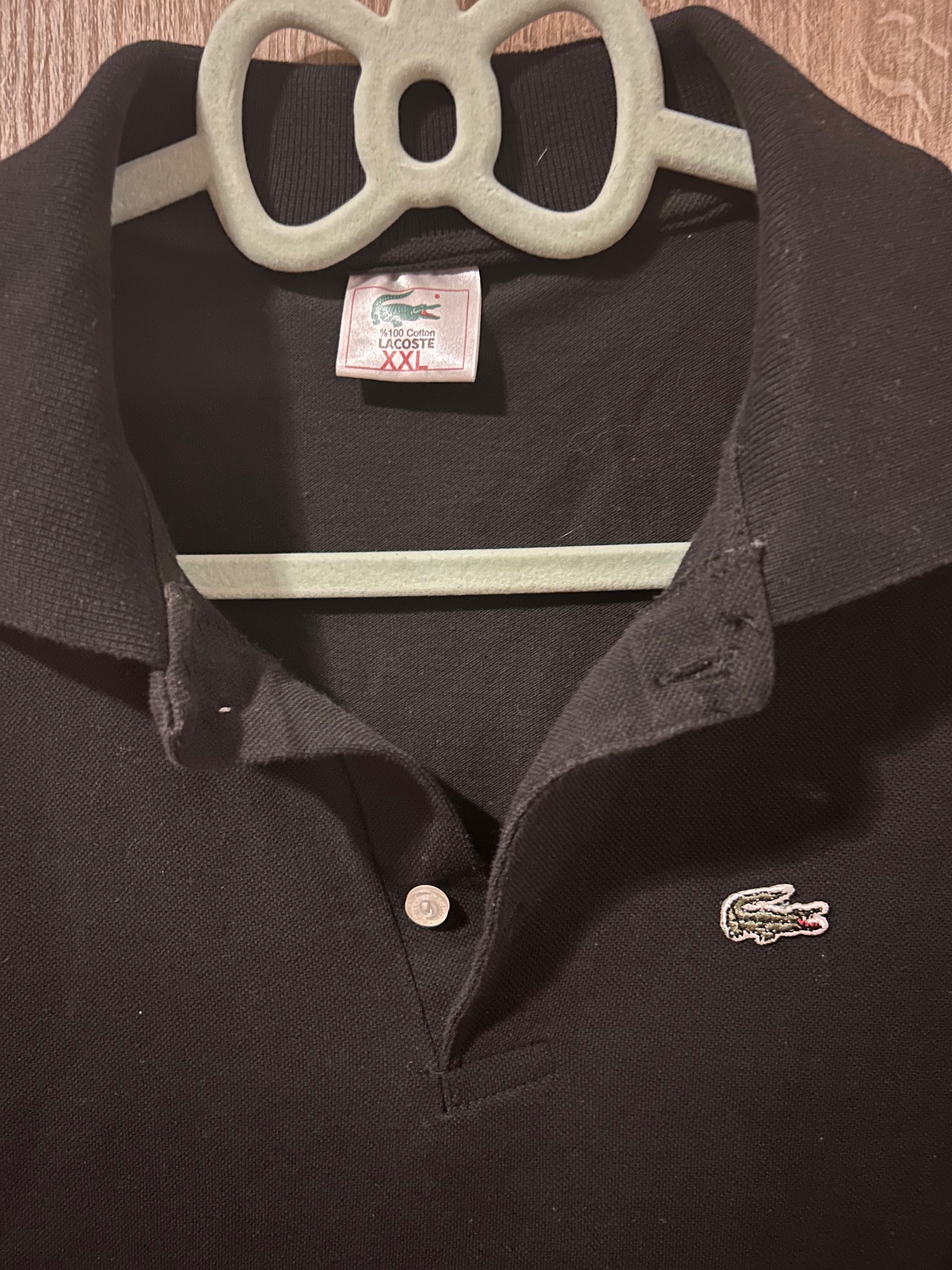 Lacoste черна мъжка тениска