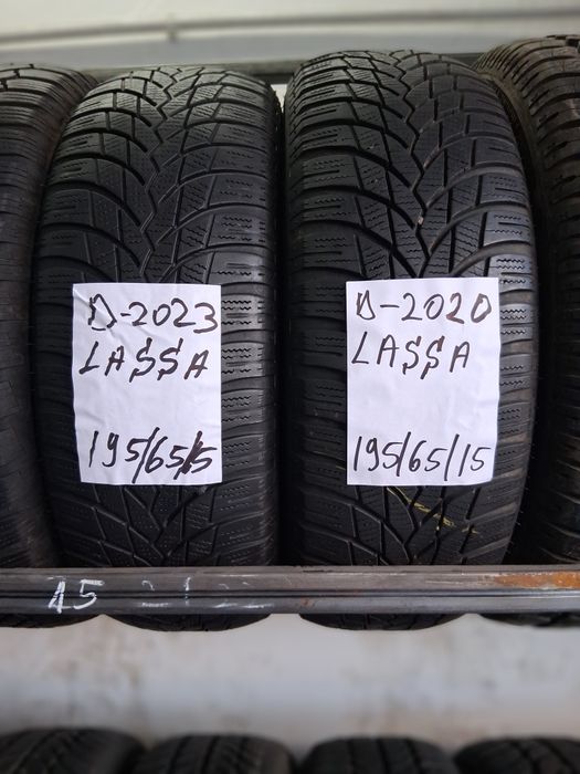 2× 195/65/15 M+S LASSA 2020 .Stare excelenta.