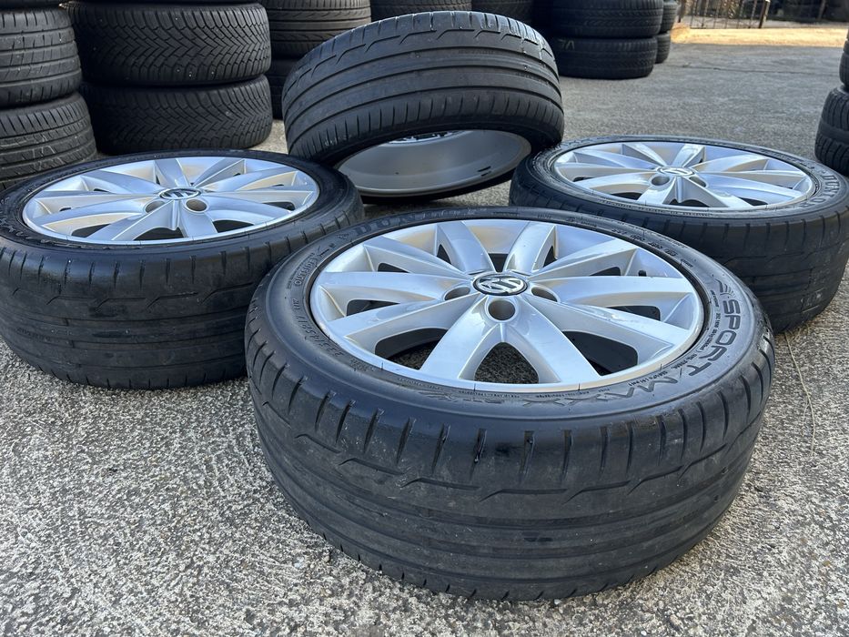 5х112 17 ски RONAL за vw pasat golf 5 6 touran kadi skoda seat