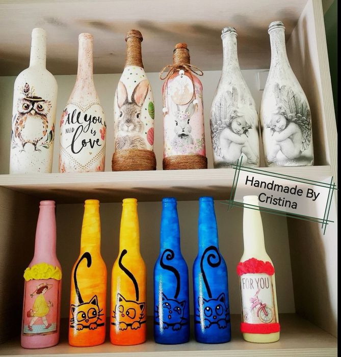 Decorațiuni handmade pictate