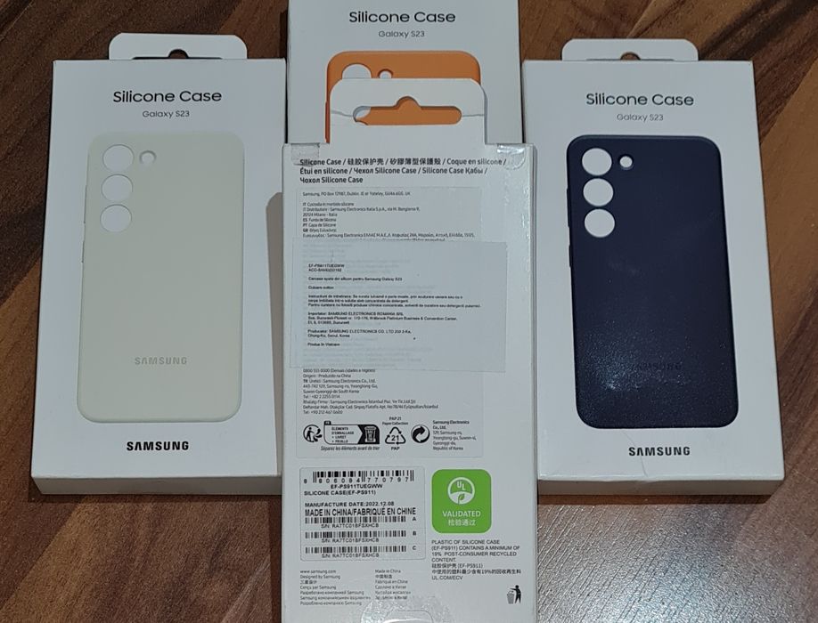 Husa silicon originala Samsung Silicone Case Galaxy S23 S911