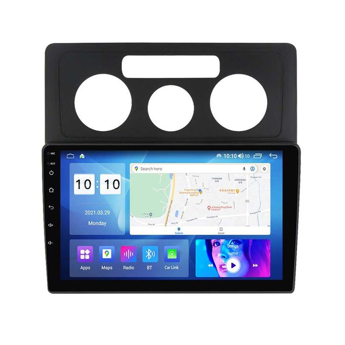 Navigatie Android 14 Vw Caddy 2004 - 2020 Waze CarPlay YouTube +CAMERA