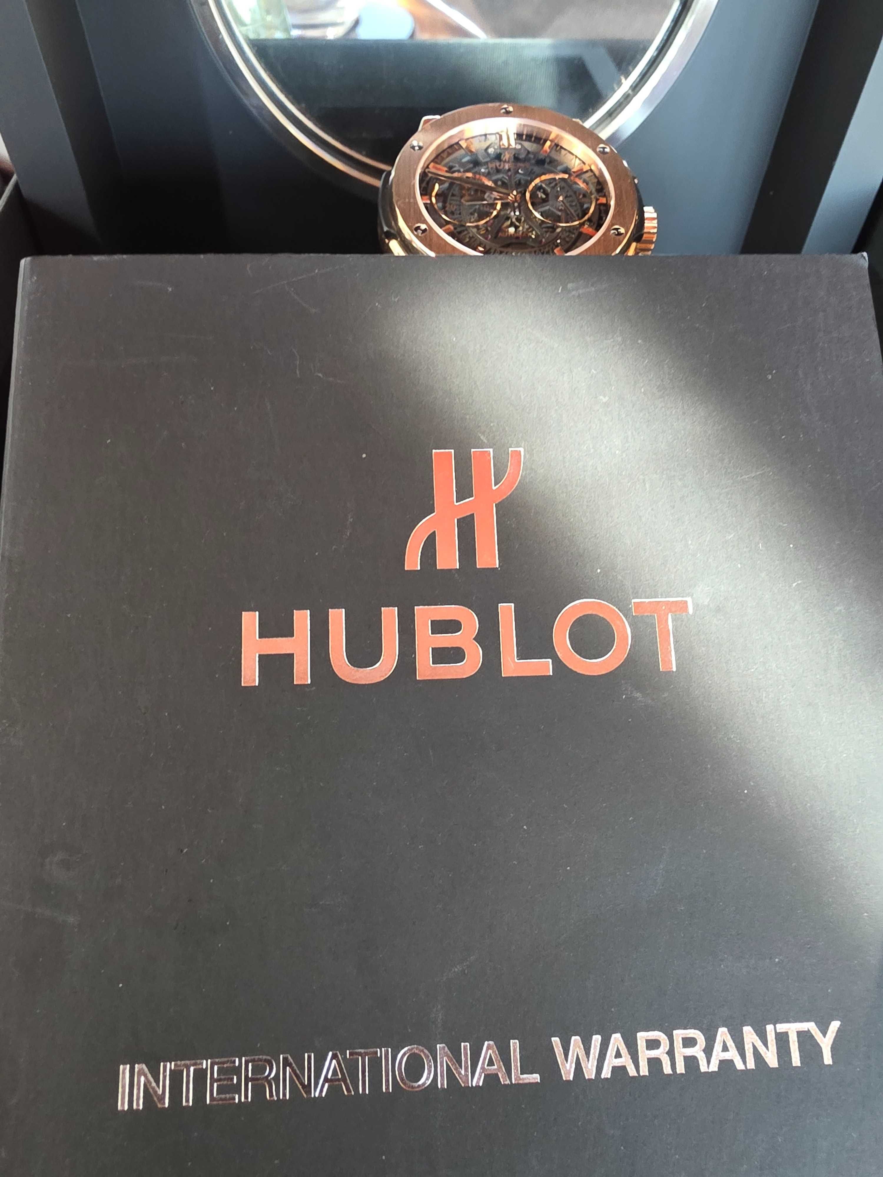Hublot 45mm 18карата розово злато