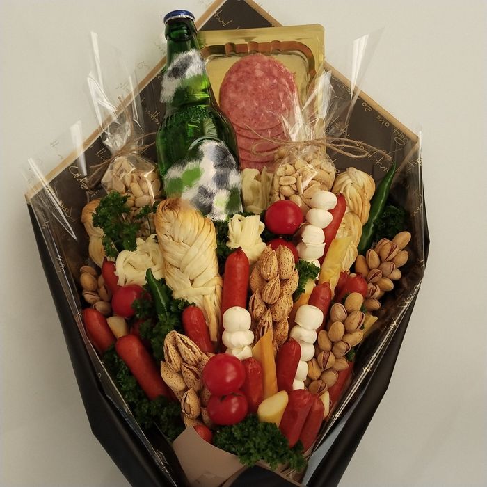 Мужские букеты на любой вкус. Отличный подарок.