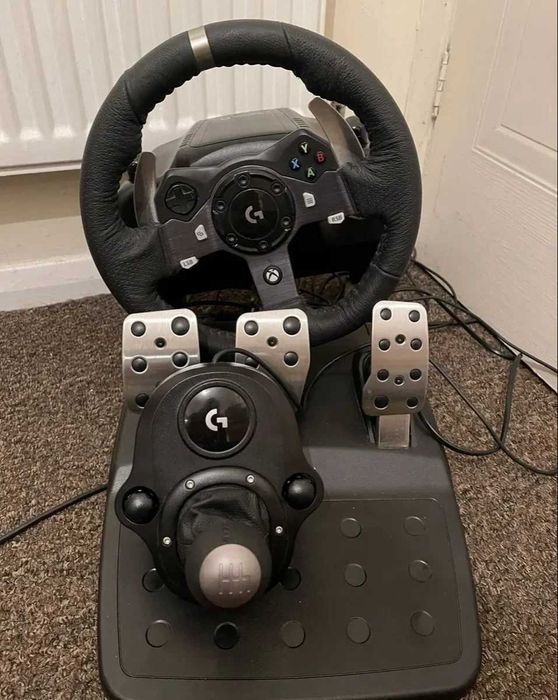 Volan Logitech G920 + Schimbator si Stand Racing Arozzi Velocita-Black