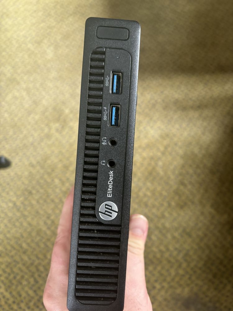 Продавам мини компютър HP EliteDesk 705 G2