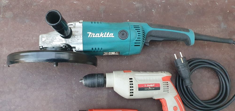 Макита GA7020 диск 230 дирель Зубрь KEYANG