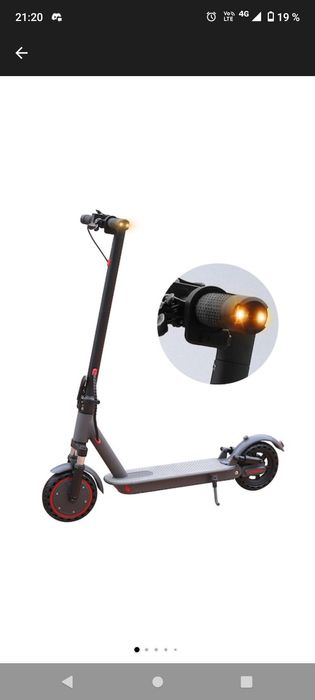 Trotineta electrica ap07 motor de 450w autonomie 35 km amortizor dupla