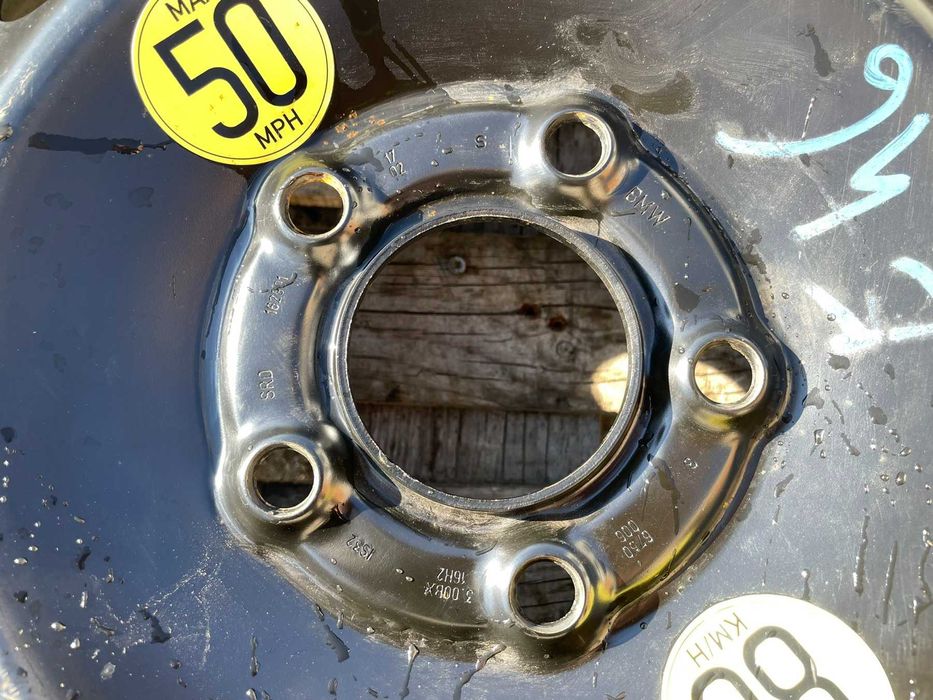 16 резервна джанта патерица 5х120 BMW E46 E81 115/90/16