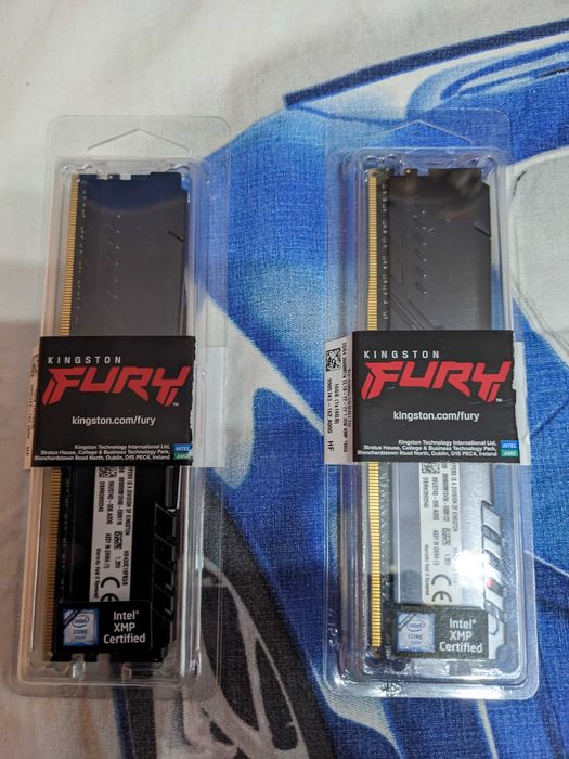 2х8(16) GB DDR4 Kingston HyperX FURY 3000 MHZ В ГАРАНЦИЯ ДО 09.10.2028
