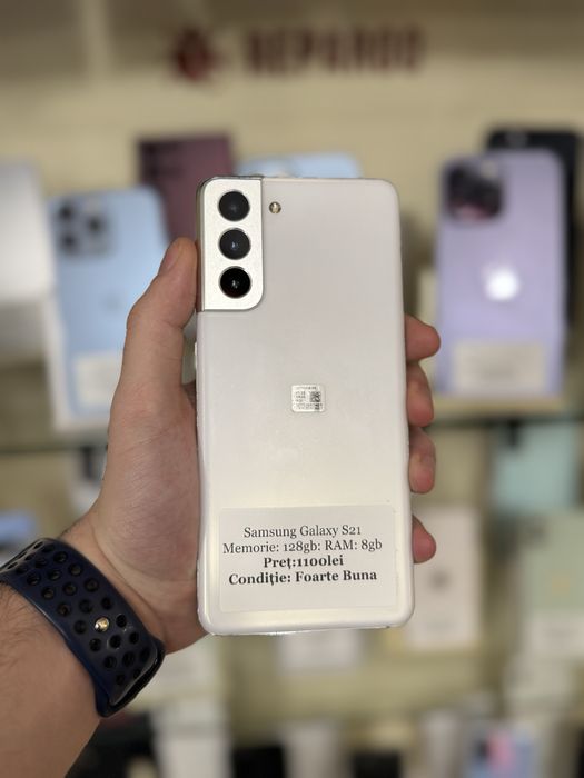 Samsung Galaxy S21 - 128gb - phantom white