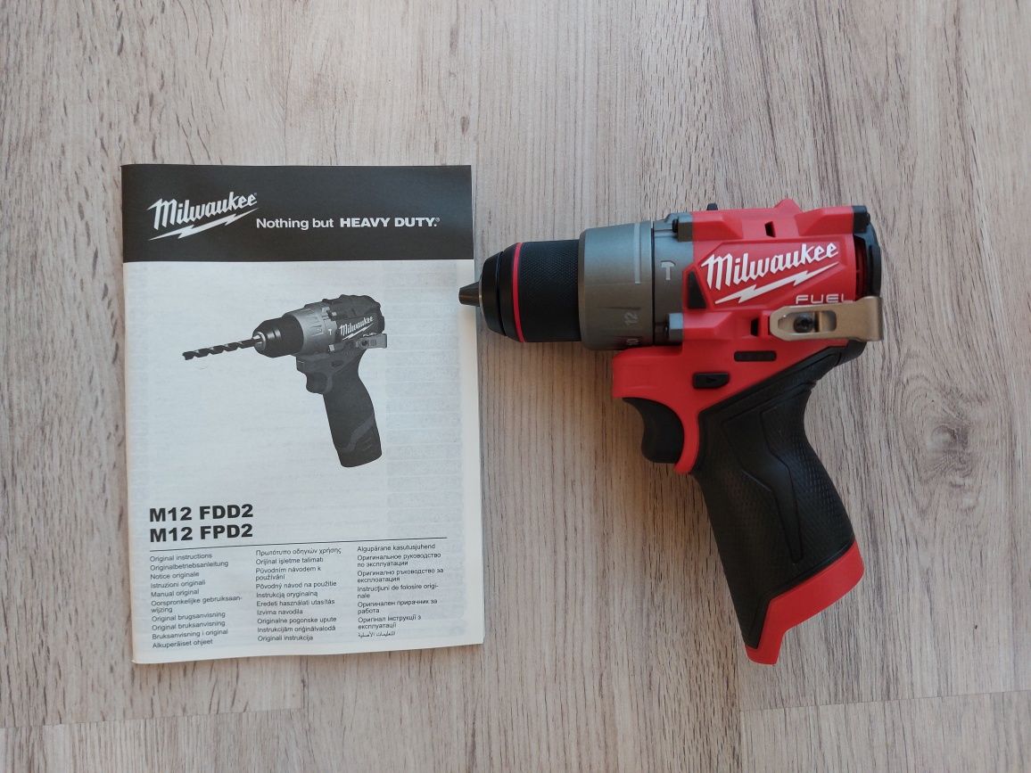 Autofiletanta percuție milwaukee M12 FPD2, noul model fuel, nou