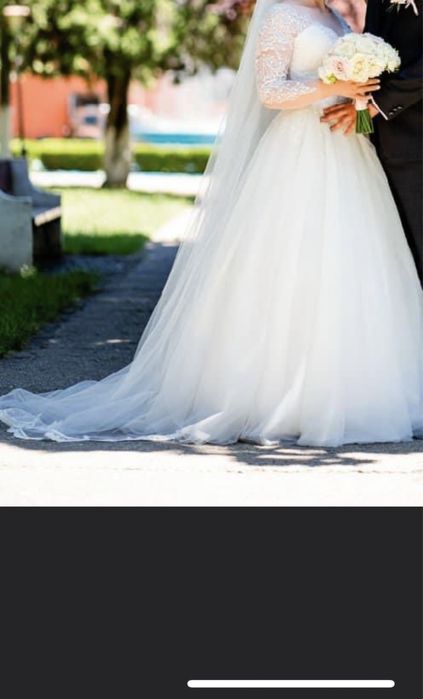 Rochie de mireasă tip prințesă