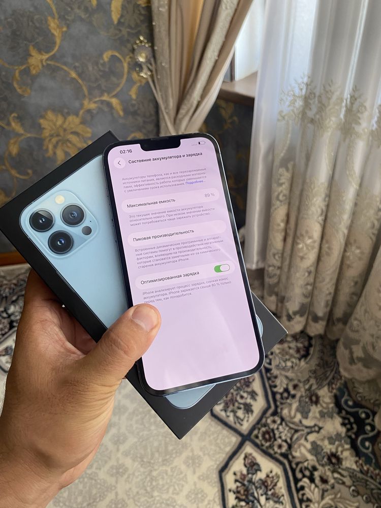Iphone 13 pro max 256gb 89%