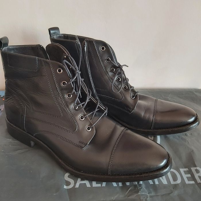 Ghete bărbați CLASS MAN, 100% piele naturală, marimea 42.