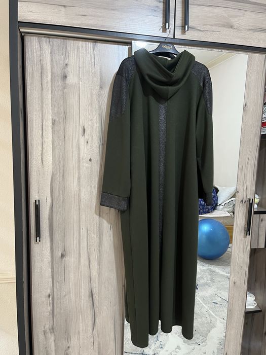 Новое платье-худи 56 размера — Турция, не носилось!