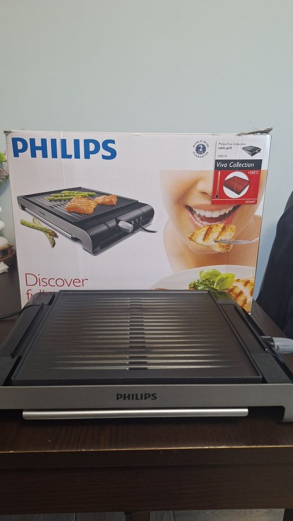 Grătar electric Philips HD4417
