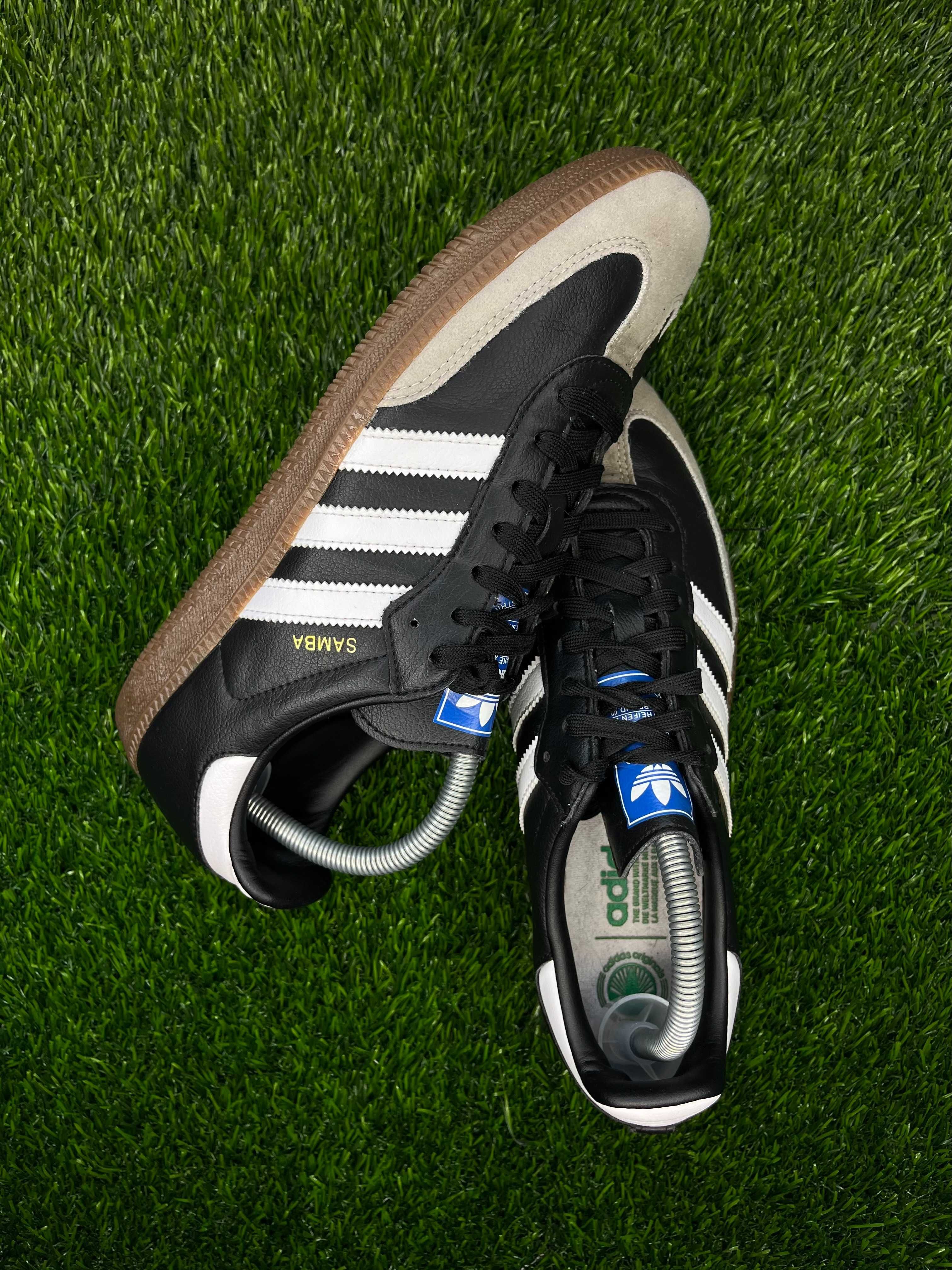 Adidas Samba Vegan 'Black White Brown' Мъжки Маратонки