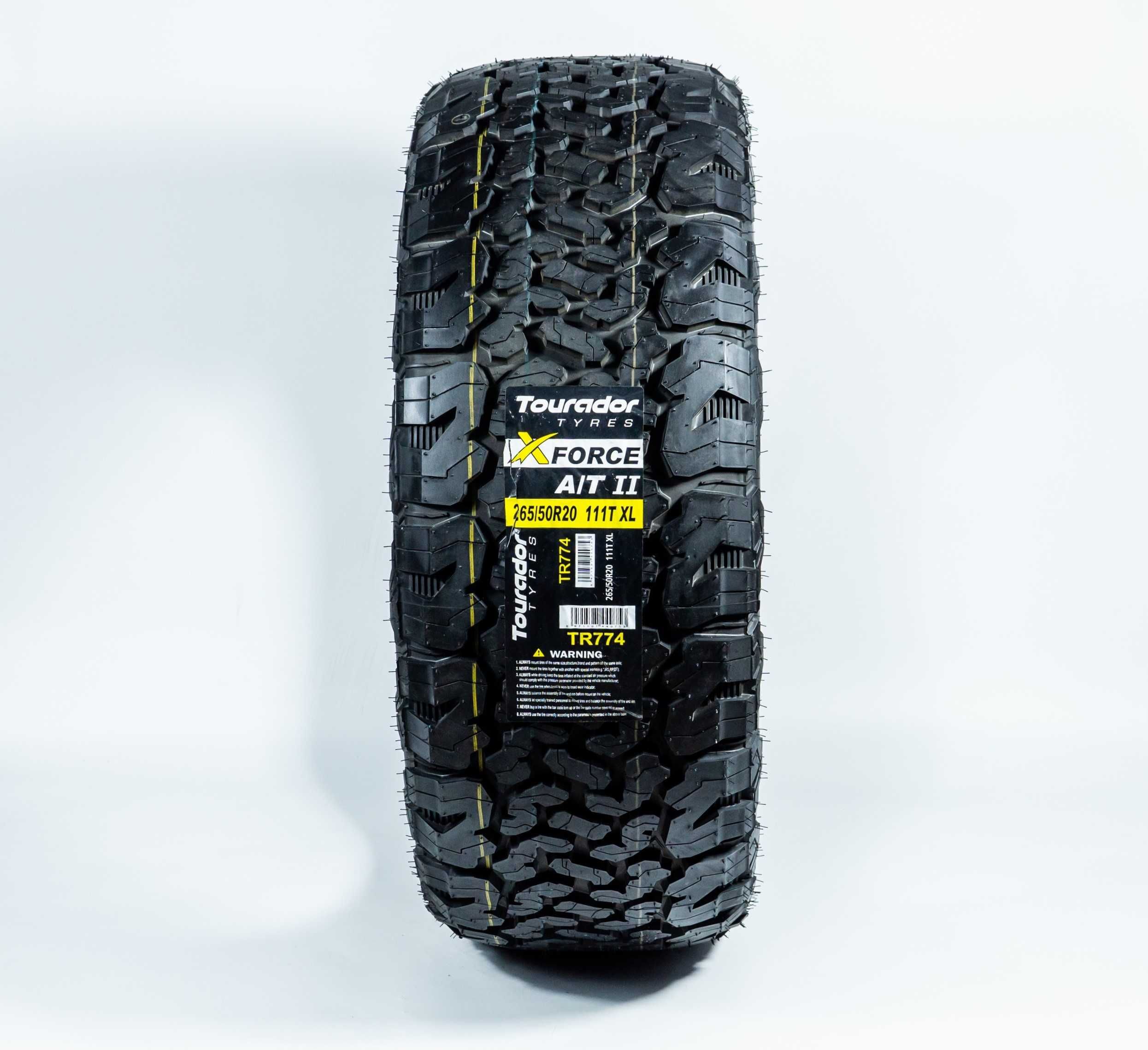 265/50R20   116T XL  — Tourador X FORCE A/T-II