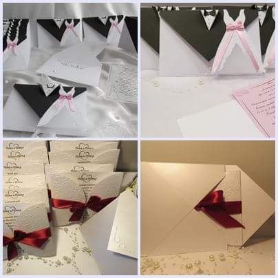 Сватбени бутониери,покани и др аксесоари ръчна изработка