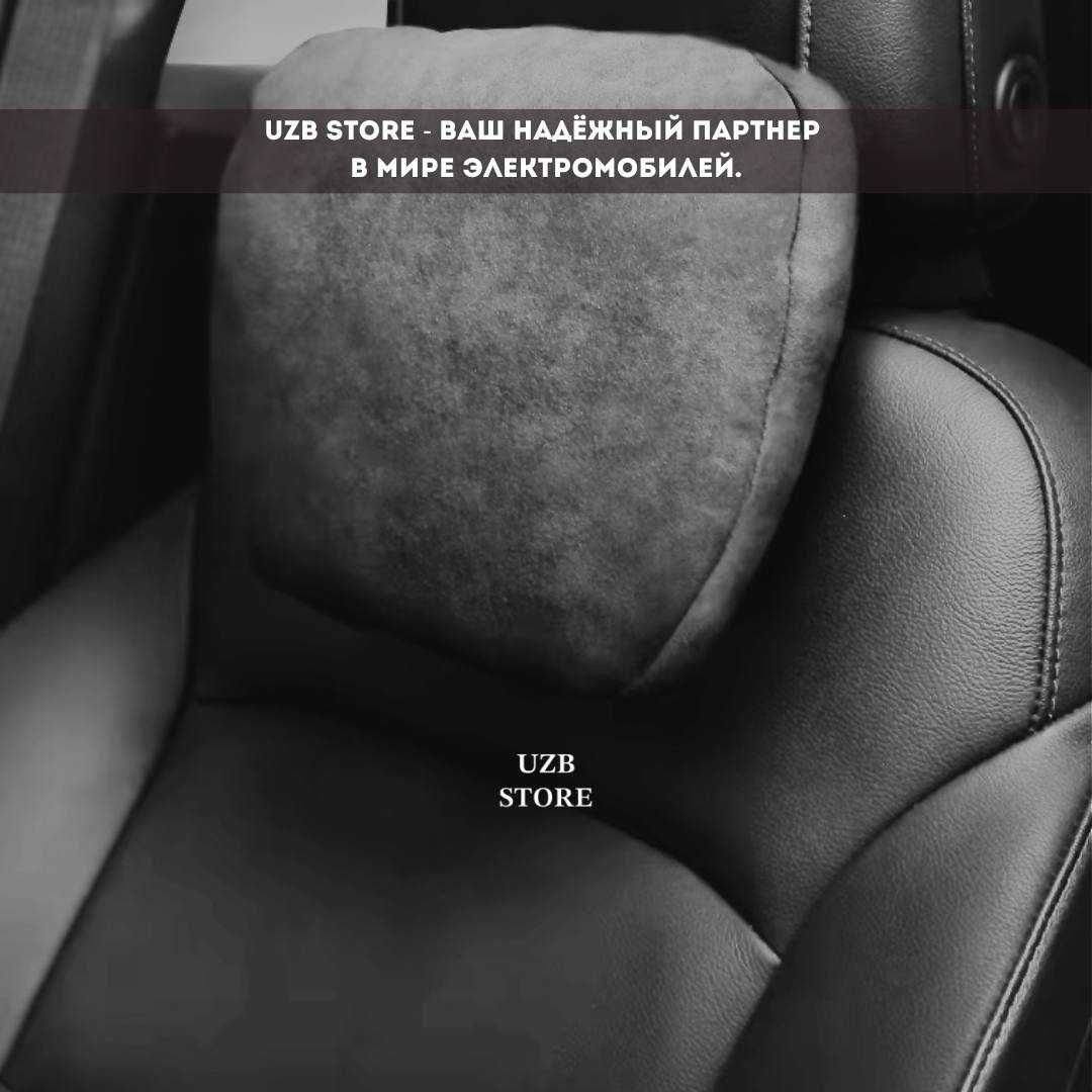 подушка для шеи из материала alcantara от UZB STORE