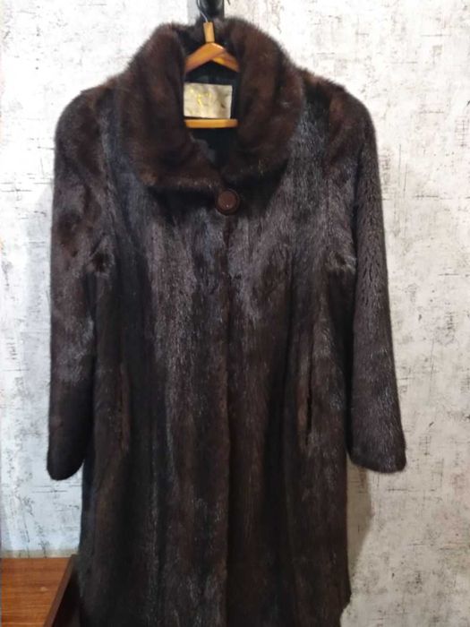 Норковая шуба, 52-54 размер