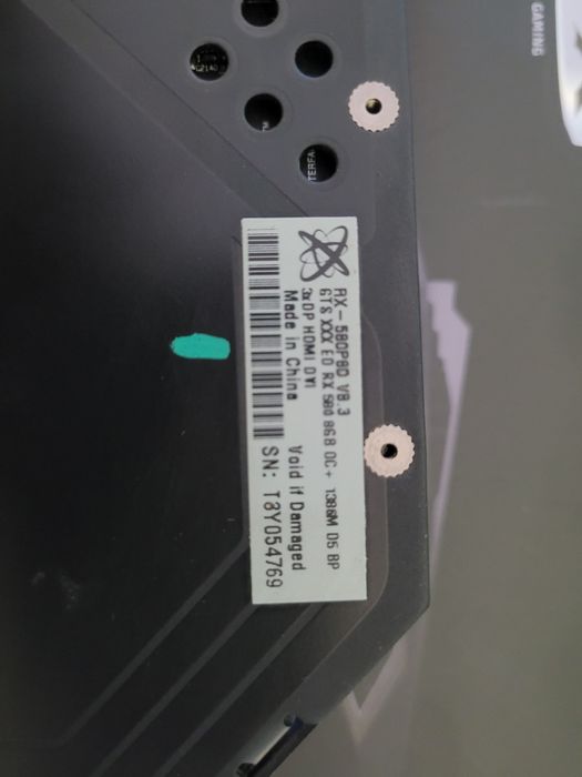 XFX RX 580 8GB XXX Edition OC+