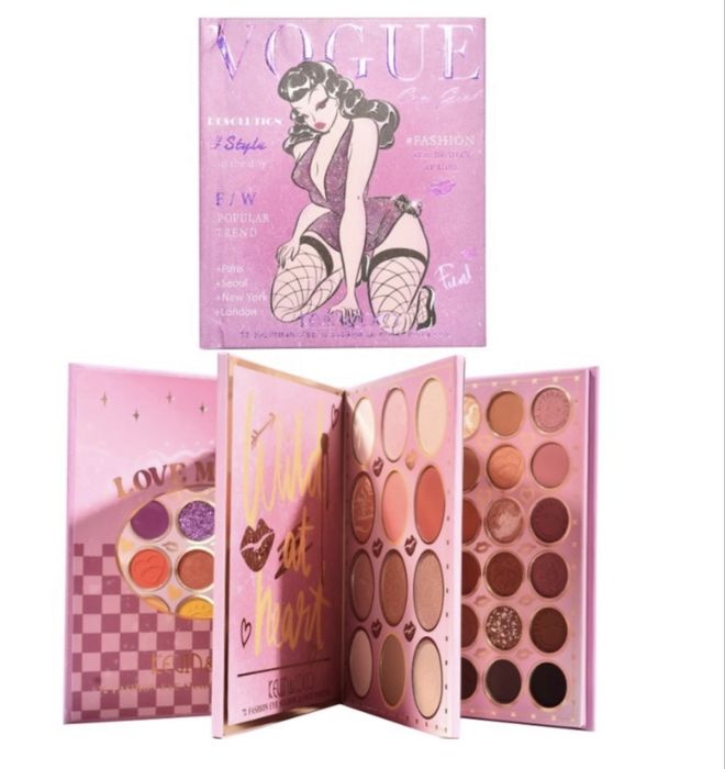 Палитри сенки, ружове, контури - всичко в 1