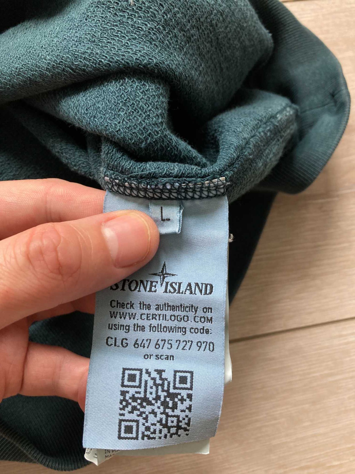 ОРИГИНАЛНА Stone Island мъжка блуза фланела размер L