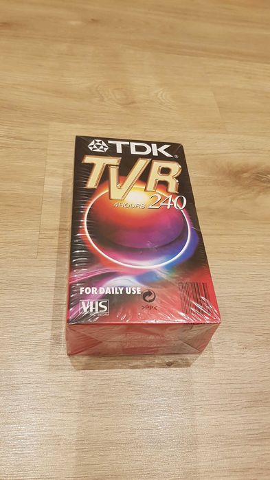TDK TVR 240  casete video vintage