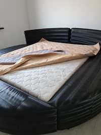 Круглая кровать большая