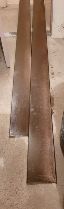 Glaf/pervaz exterior/ interior din aluminiu culoare maro – lățime 18cm
