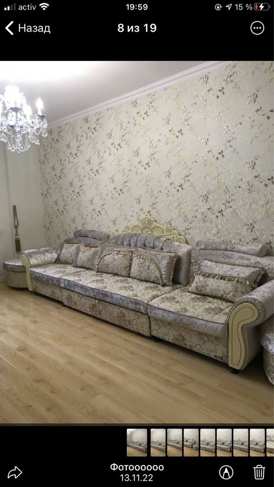 Продам шикарный диван в гостиную