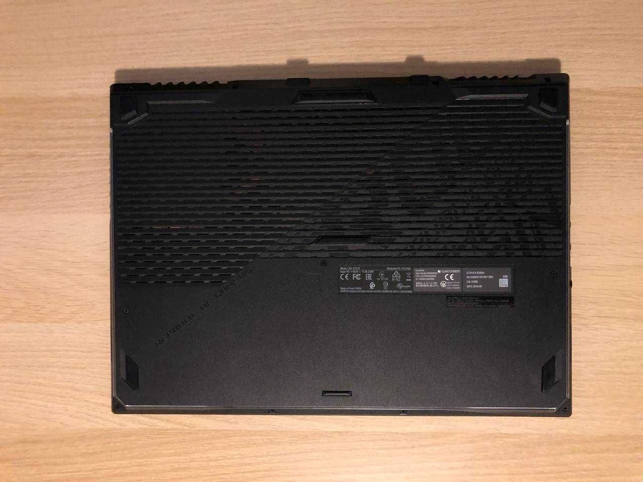Laptop Asus ROG G731GV, RTX 2060, i7, 16Gb RAM