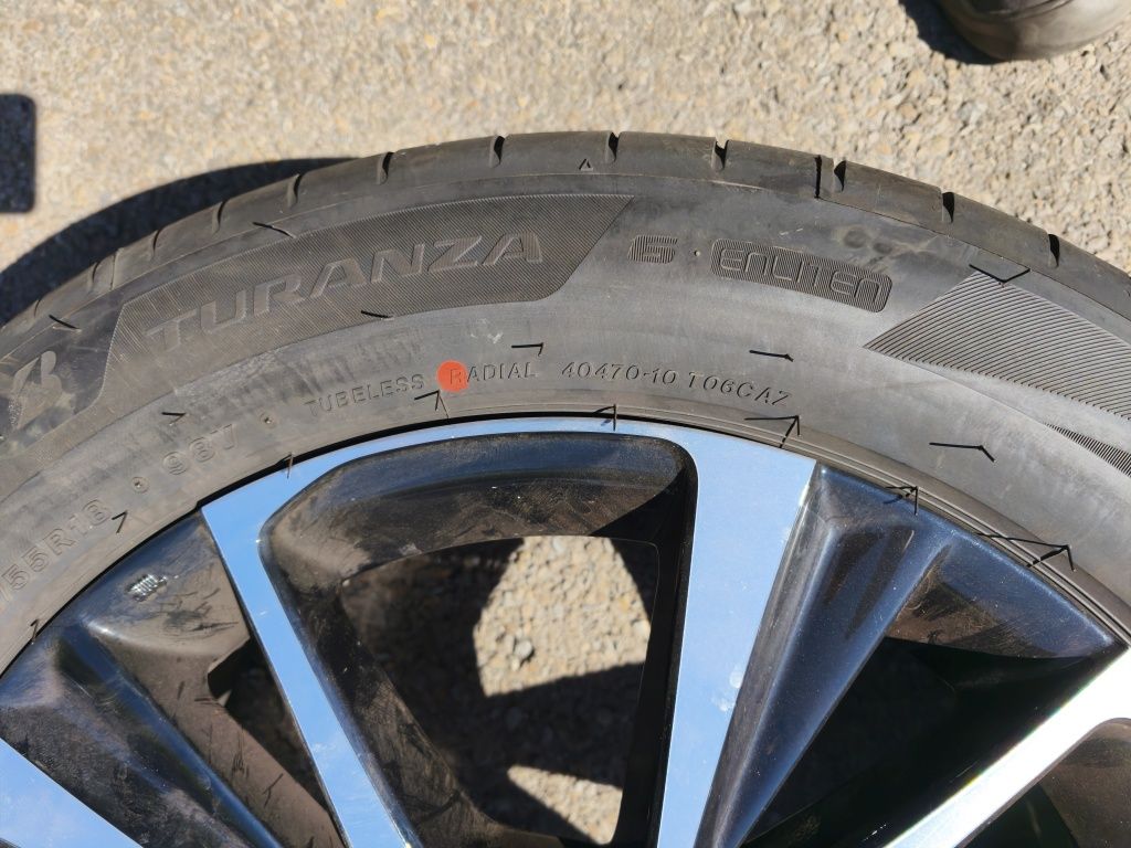 225/55/18" 4бр Bridgestone turanza 6 enliten,dot3323