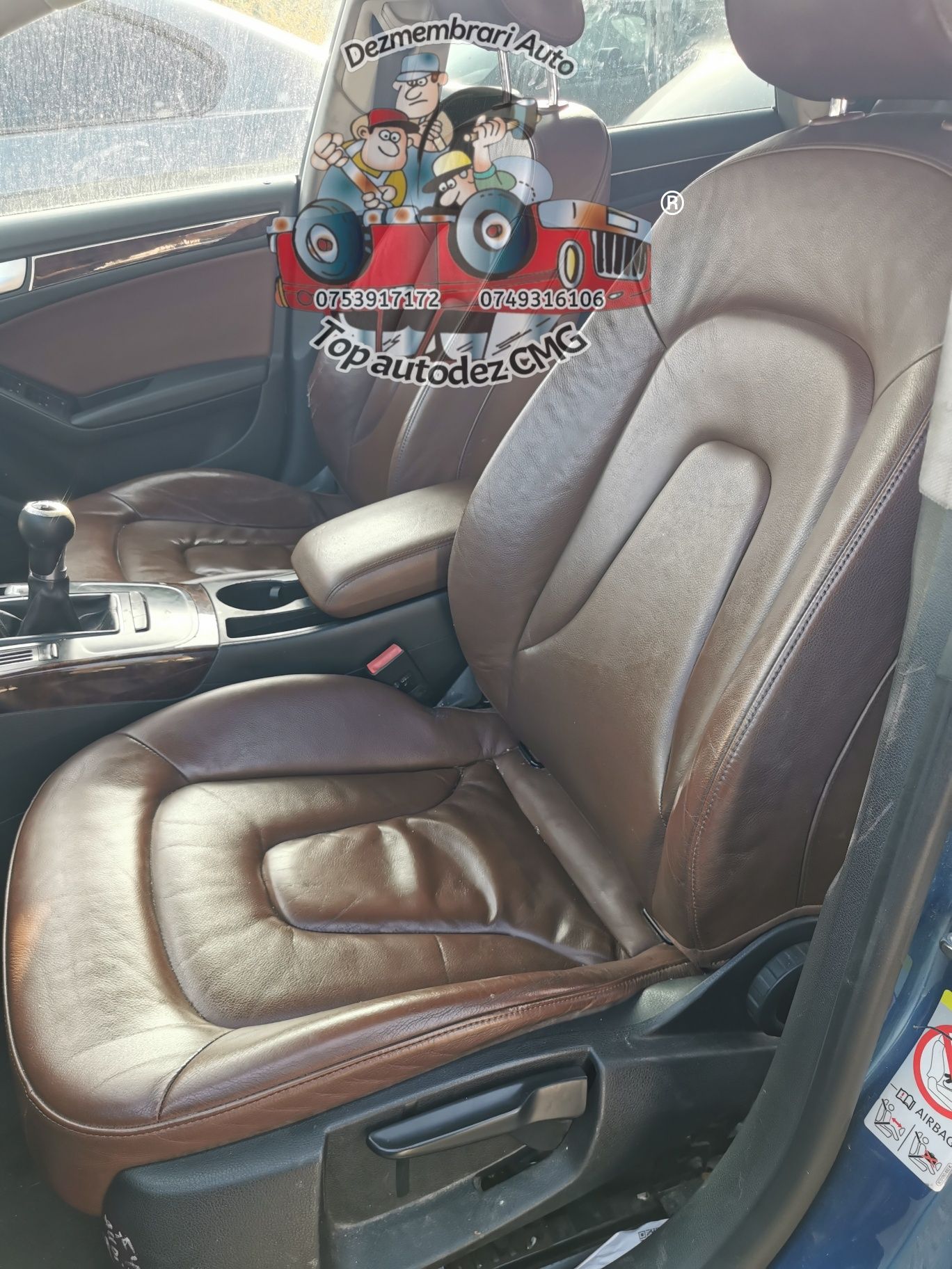 Interior piele maro Audi A5 scaune bancheta fete usi dezmembrez