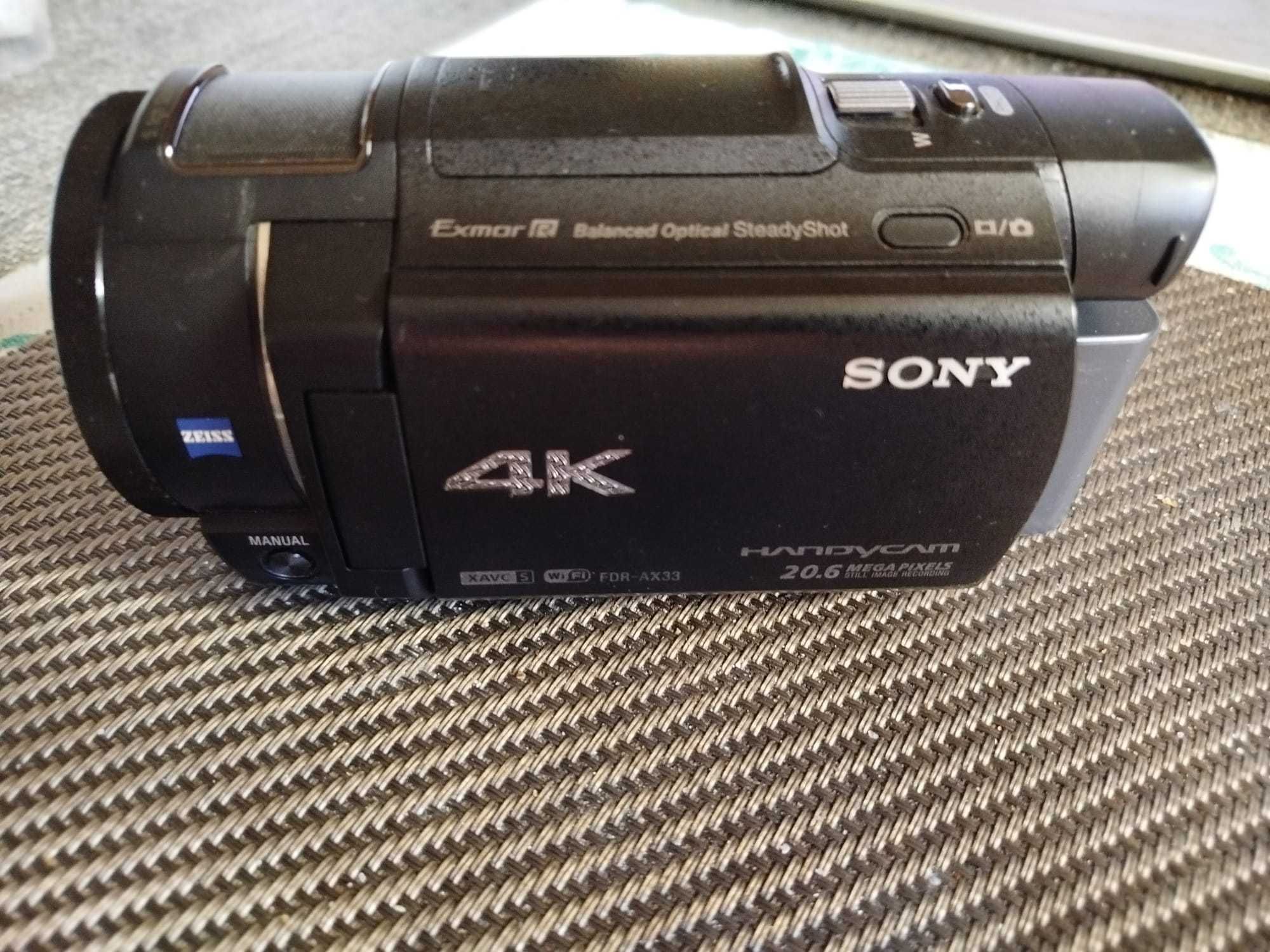 Sony FDR-AX33 4K ultra HD video camera 20.6 Megapixel black