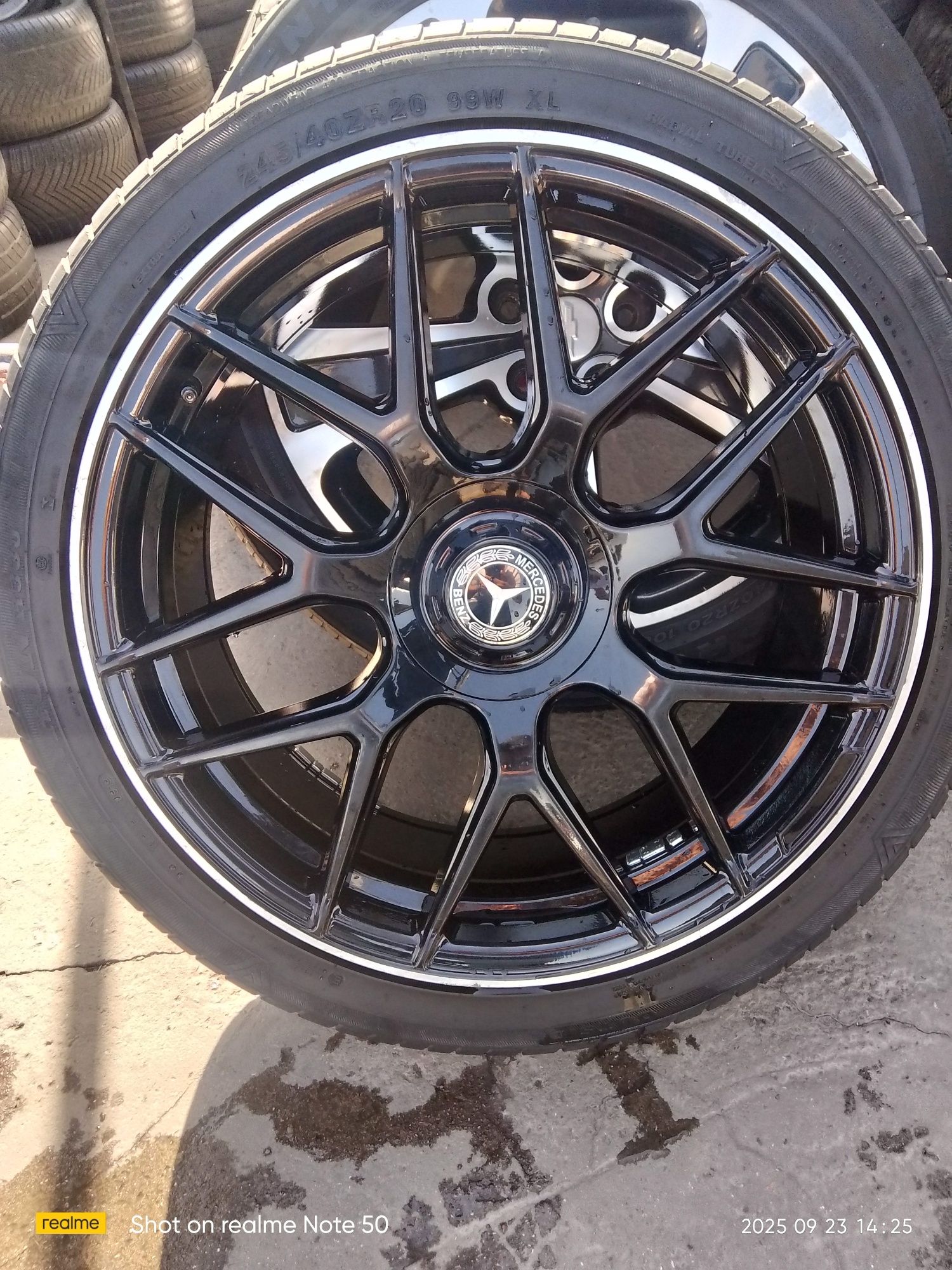 R20 Mercedes Benz diska balon