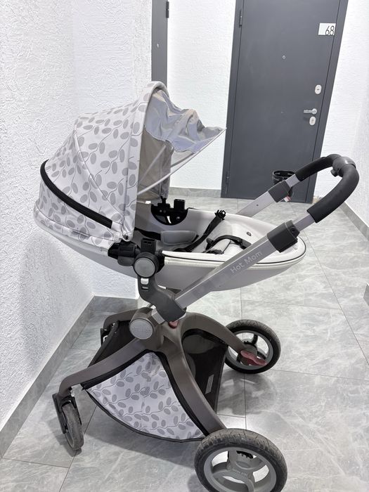 Серая коляска слюлькай