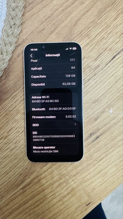 iPhone 13 mini - 128 GB, baterie 100% liber în orice rețea