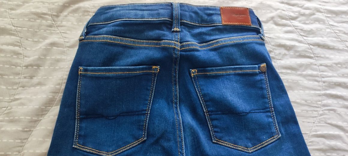 Дамски дънки pepe jeans flare cropp