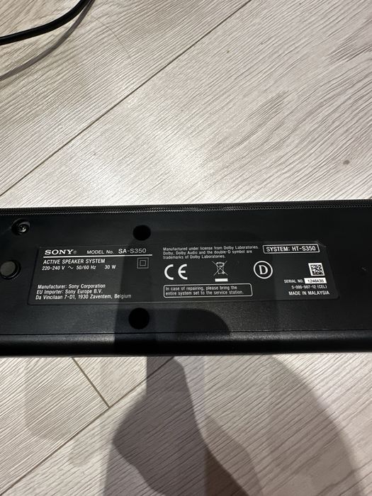 Soundbar Sony HT-S350